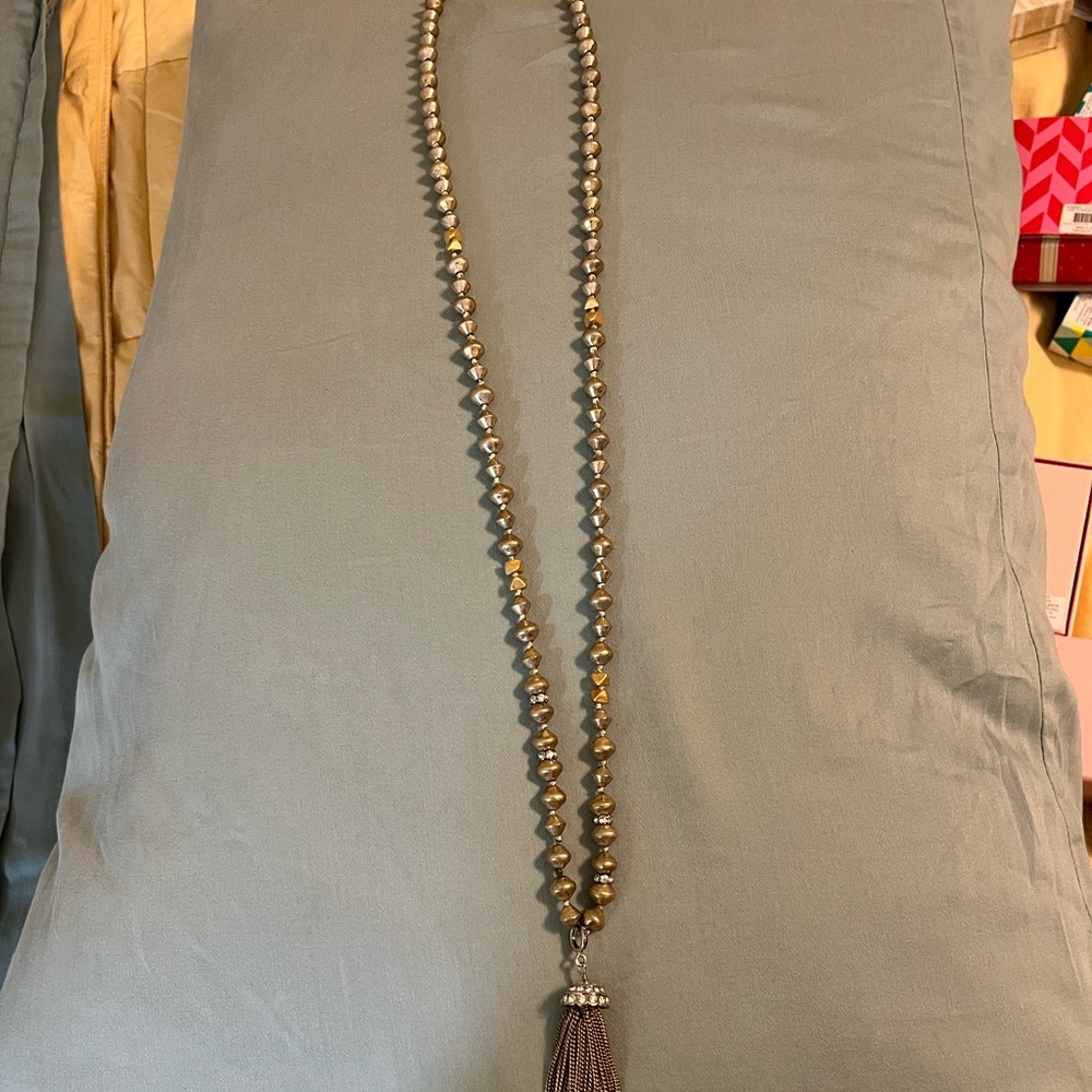 Stella & Dot Milana Tassel pendant - Picture 5 of 14